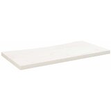  Ploča za radni stol bijela 80 x 40 x 2,5 cm od masivne borovine | shoptok.hr