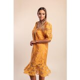 Fenzy Midi Haljina, Žuta | shoptok.hr