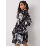 Och Bella Dress-TW-SK-BI-1029.76-grey-black | shoptok.hr