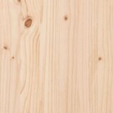vidaXL Knjižna postelja brez vzmetnice 75x190 cm trdna borovina | Shoptok.si