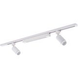  LED spot svetiljka u šinskom sistemu TRACER 2xGU10/10W/230V + LED/20W 1 m bela | Eponuda.com