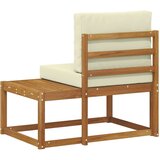  Zunanji končni kavč Naravna 91 x 63 x 73 cm Masiven les akacije, (5000272348) | Shoptok.si