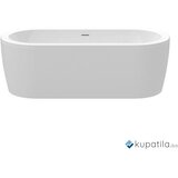  Kada akrilna SLIM CENTRAL XS SLOT 160X75 sa oblogom bijela AQUAESTIL | Eponuda.ba