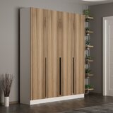 Hanah home Ormar Noah-8277, 180x210x35 cm, Orah u