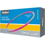 Rebel Active hula Hoop obruč za mršavljenje 95 cm, ružičasti | shoptok.hr