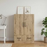 Kreveta Hrast artisan 66 x 34,5 x 92 cm Konstruirano drvo | shoptok.hr