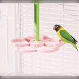 INF Bird Rotating Windmill Station Perch Toy - Interaktivna in privlačna oprema za kletke Yellow, (5000125590) | Shoptok.si