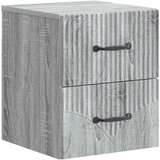  Stenski nočni omarici 2 pcs Siva Sonoma 34,5 x 33 x 40 cm, (5000209961) | Shoptok.si