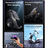 Yesido Držač za motocikl C249 za mobitele od 4.8"- 6.8" inča crni | shoptok.hr