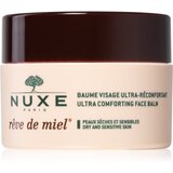 Nuxe Rêve de Miel® Ultra Comforting Face Balm pomirjajoč balzam za suho in občutljivo kožo 50 ml za ženske | Shoptok.si