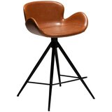 DAN-FORM Denmark Barska stolica od imitacije kože u boji konjaka Gaia, visina 87 cm | shoptok.hr