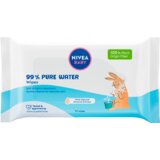 Nivea Baby 99% Pure Water Wipes čistilni robčki 57 kos Cene