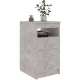 vidaXL Ladičar siva boja betona 40 x 50 x 76 cm od konstruiranog drva | shoptok.hr