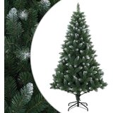  Umjetno božićno drvce 150 cm PVC i metal Zelena - 150 cm | shoptok.hr