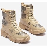 Resti Light brown women's uninsulated bagger boots Qertera- Footwear | Shoptok.si