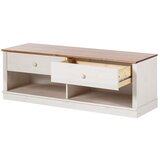 Støraa Bijela TV komoda od masivnog bora 137x47 cm Anita – | shoptok.hr