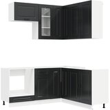  Kuhinjska jedinica KALMAR 8 pcs Crna Konstruirano drvo | Eponuda.com