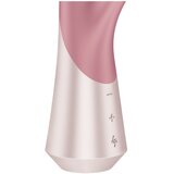 Satisfyer Pearl Bunny 1 vibrator z rotirajućim kuglicama u obliku zeca (rozi) | shoptok.hr