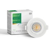Greentech led spot 3w 3000k-4000-6500k 240lm 3cct bela ( DWX-3WH ) Cene