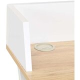 vidaXL radni stol bijela i prirodna boja 80 x 50 x 84 cm | shoptok.hr