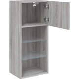 TV ormarić s LED svjetlima boja hrasta 40,5x30x90 cm | Eponuda.com