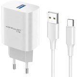 Konfulon C87 kućni punjač USB Type C Px24 brzi 5V/3A Cene