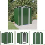 The Living Store Vrtna lopa zelena 192x191x223 cm pocinkano jeklo - Vrtna Lopa, (21745193) Cene