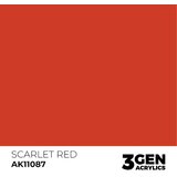 AK Interactive Scarlet Red 17ml - 3rd Gen Akrilna Boja AK11087 | Eponuda.com