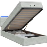  od pjene s madracem i LED-om Svjetlosiva 100 x 200 cm | shoptok.hr