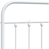  Metalno uzglavlje bijelo 107 cm | shoptok.hr