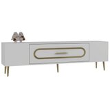 Hanah home tv polica Dekop3 white gold | ePonuda.com