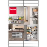 Metaltex Crna metalna konzola za modularni sustav polica Mural – | shoptok.hr