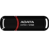 Adata UV150 64GB USB 3.1 pendrive, črn(AUV150-64G-RBK)