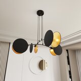  Visilica na sajli MOTIF 4xE27/10W/230V crna | Eponuda.com