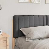  Tapecirani uzglavlje s uzglavljem Smeđa i tamno siva 160 cm | shoptok.hr