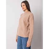 RUE PARIS Sweater-TO-SW-1213.76-dark beige | Shoptok.si