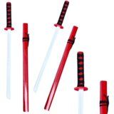  Drvena katana za igru 70cm - crvena | Shoptok.si
