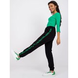 RUE PARIS Sweatpants-RV-DR-7456.14P-black | Shoptok.si