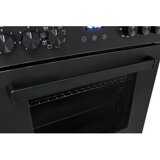 EXQUISIT Izjemni set vgradnega kuhalnega sistema EHE367-HBZ-120, mat crna 60 cm barva, širina | Shoptok.si