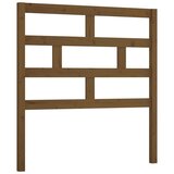  Uzglavlje za krevet boja meda 106 x 4 x 100 cm masivna borovina | shoptok.hr