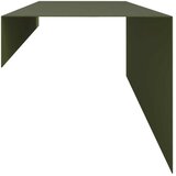 Profil za rubove vrta 2 kom. 100 x 20 x 15 cm Čelik - Maslinastozelena 100 x 20 x 15 cm 2 | shoptok.hr