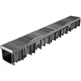 KANALETA ZA ODVODNJAVANJE 2PR-WAVE PE 100 DIM.90X80MM L=1M
