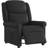 Maison Chic Električni naslanjač - Relax naslanjač sijoče črno umetno usnje, (22062589) | Shoptok.si