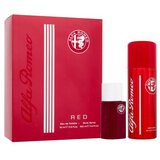 Alfa Romeo Red Set toaletna voda 15 ml + sprej za tijelo 150 ml za moške | shoptok.hr