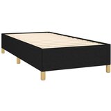  Posteljni okvir črn 90x200 cm blago, (20724263) | Shoptok.si