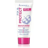 Rimmel London Fix & Protect Makeup Primer SPF25 podlaga za ličila 30 ml odtenek 005