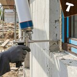 Bigstren metalni pištolj za montažnu pjenu s regulacijom protoka | shoptok.hr