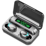 Dardanar slušalke bluetooth majhna kvadratna škatlica za šport na prostem, priročen digitalni zaslon, posoda za polnjenje, zasilni napajalnik bluetooth 5.0, (21156294) Cene
