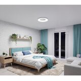 Kanlux 46370 - LED RGBW prigušiva svetiljka sa ventilatorom PLAVE PAN LED/24W/230V CCT bela + daljinski upravljač | Eponuda.com