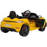  Licencirani auto na akumulator Porsche 718 - žuti/lakirani | shoptok.hr
